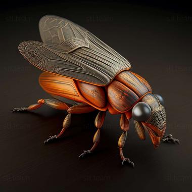 3D model Chaetocnema concinnipennis (STL)